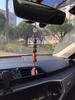 7 Chakra Gemstones Healing Feng Shui Crystals Window Car Hanging Ornament Dowsing Pendulum Good Luck Home Decoration for Reiki Healing Yoga Meditation,Worry Palm Tumbled Stones view 3
