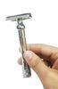 Foreign Holics Double Edge Heavy Shaving Razor For Barber, Salon & Home Use(Silver) view 1
