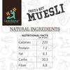 Leanbeing Muesli Fruit & Nut 400G | Gluten Free | Natural Breakfast Cereal |Naturally Sweetened view 4