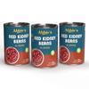 Abbie's Red Kidney Beans, 1200 Gram Pack Of 3 (400 G Each)|Precooked Red Kidney Beans, Best For Indian Curry (Rajma), Salad Etc.|Ready To Cook & Ready To Eat (Set Of 3) view 1