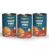 Abbie's Chick Peas 1200 Gm (400 Gm X 3 Units), Precooked Chickpeas Best For Indian Curry, Salad, Boiled, Ready To Eat & Ready To Cook Chickpeas (Set Of 3) view 1