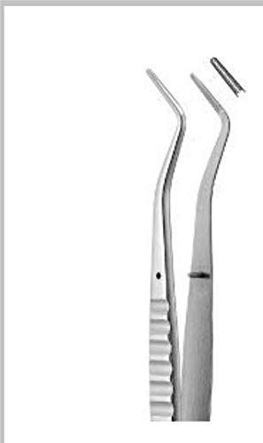 Forgesy Dental Tweezer Double Bend (Pack Of 1)