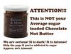 Butters & More Vegan Almond Butter with Dark Cocoa & Natural Stevia Extract (200G). Keto & Diabetic Friendly. Healthy Chocolate Spread. view 2