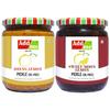 Add me Combo Mixed Offer Lemon Pickle Sweet and Sour & Hing Lemon Without Oil heeng Lime 500g Hing achar, nimbu ka khatta meetha achar Without Oil 600g. view 1