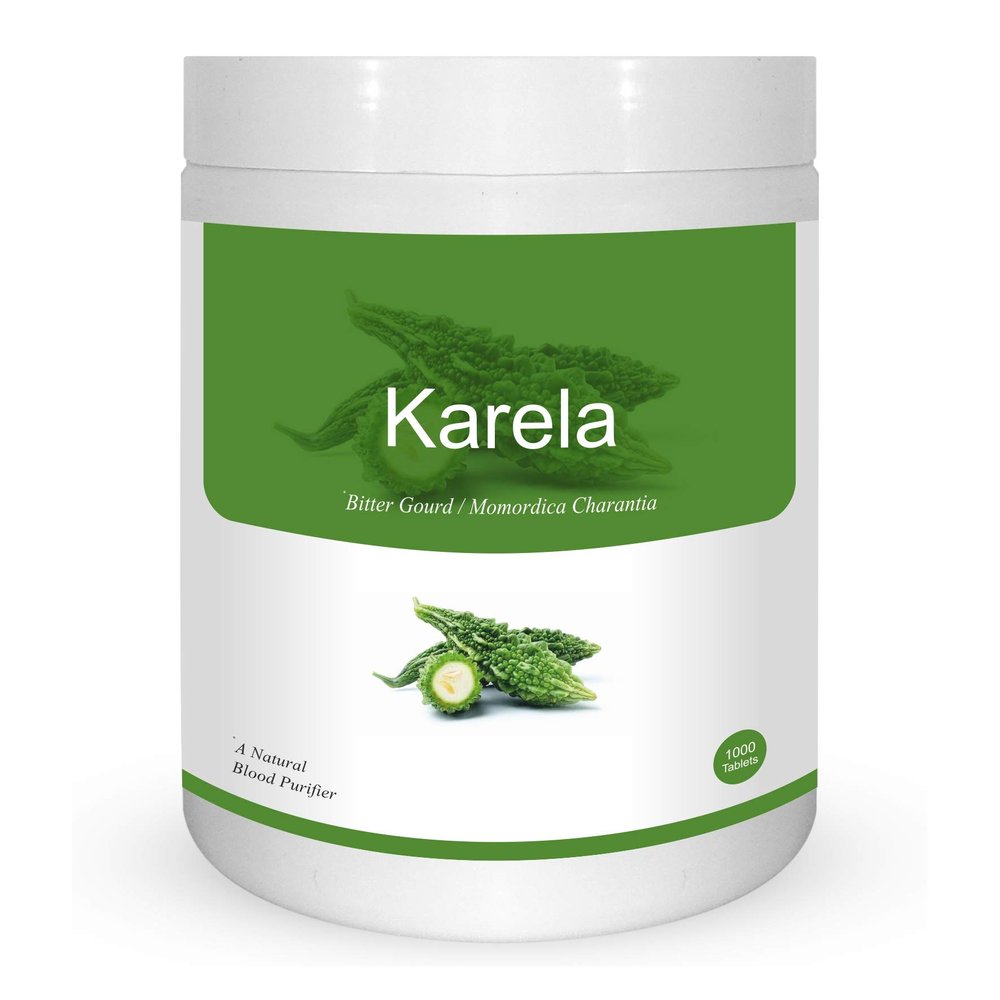 Herb Essential Karela Tablets, 500 Mg, 1000 Tablets | Metabolic Wellness, 100% Pure Herbs