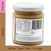 Butters & More Vegan Almond Butter with Pink Salt (200G). Low Sodium. Keto & Diabetic Friendly. view 2