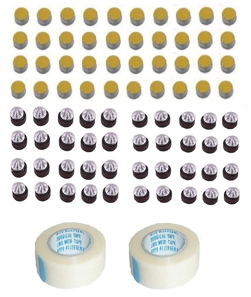 EKIN ACUPRESSURE New Sujok Therapy Kit (byol magnet 40pc + star magnet 40pc + paper tape 2pc)