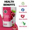 FzyEzy Healthy Premium Freeze-Dried Apple Fruit Slices | Pantry Groceries Dehydrated Perfect for Healthy Snacking, Candy, Baking, Smoothie, Juice, Cake, Ice cream, Cereal | Promotes Good Digestive Health | Ideal Slices for Kids & Adults (Apple Slice  view 4