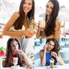AGP Stainless Steel Straws for Drinking Straws for kids Bottle Glass Reusable Ultra Long 4 + 1 Cleaning Brush view 2