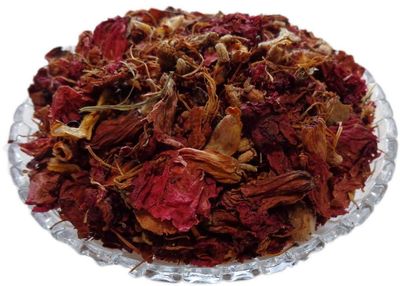 Aapkidukan Gudhal Phool 100gms Dried Hibiscus Flower Whole