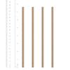 Comfy Package 6 mm Kraft Paper Drinking Straws - [200 Pack] view 2
