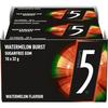 5 GUM Wrigley's 5 GUM Watermelon Burst Sugarfree Gum 12 Stick 10 X32G view 2