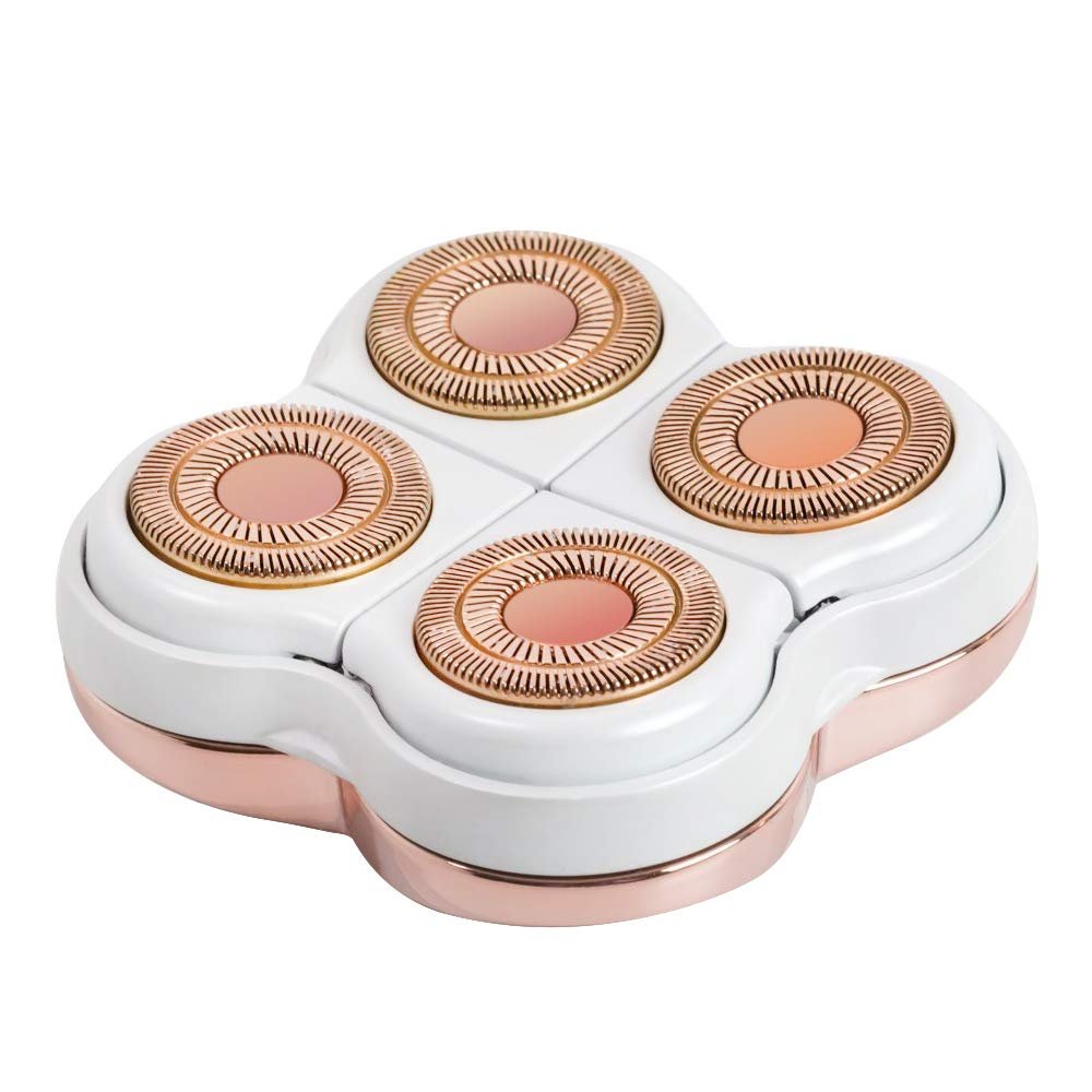tuokiy Legs Hair Remover Replacement Head for Women, Rose Gold, Finishing Touch Flawless Legs Electric Hair Remover (Rose Gold)
