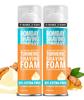 Bombay Shaving Company Turmeric Shaving Foam (Pack of 2),266 ml (33% Extra) with Turmeric & Sandalwood view 1
