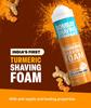 Bombay Shaving Company Turmeric Shaving Foam (Pack of 2),266 ml (33% Extra) with Turmeric & Sandalwood view 3