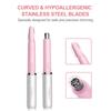 Hair Trimmer for Face Eyebrow Nose Ear Body Hair Trimming by TOUCHBeauty, All in ONE Hair Remover for Women & Men Dual Blades Shaver Battery Powered Upgraded Version view 2