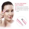 Hair Trimmer for Face Eyebrow Nose Ear Body Hair Trimming by TOUCHBeauty, All in ONE Hair Remover for Women & Men Dual Blades Shaver Battery Powered Upgraded Version view 4