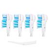 Sensitive Replacement Electric Replacement Toothbrush Heads (4 Count), Dual Clean Rotating Sets for Braun Oral B Cross Action Power view 1