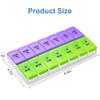 DANYING Extra Large Pill Organizer 2 Times a Day, XL Weekly Pill Box, AM PM Pill Case, Pill Container 7 Day, Vitamin Case Twice a Day view 4