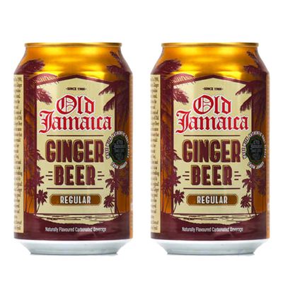 Old Jamaica Regular Ginger Beer Can - 2 Pack, 2 x 330 ml