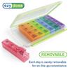 Ezy Dose Ezy Dose Weekly Pill Organizer & Vitamin Planner | 4X Day |Portable| Us Brand | Fda Registered view 4