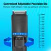 Pritech Electric Hair Clipper Cordless Beard Trimmer For Men Professional Barber Clippers, Hair Clipper With Comb Attachment And 20 Adjustable Settings, Washable Black view 4