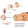 mumisuto Lipstick Shaver, Portable Women's Electric Hair Remover, Face & Body Hair Removal Machine, LED Light, Black view 2