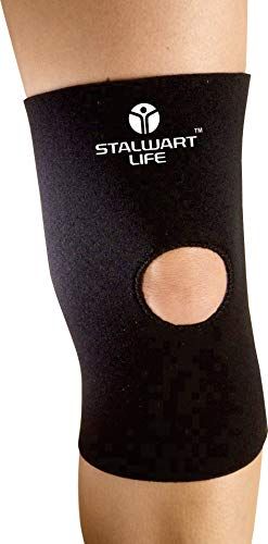 STALWART LIFE Open GEL Patella Knee Support Stabilizer for Compression & Pain Relief (55-61 CM)| Best Joint Protection for All Ligament Injury, Fitness & Sport activities