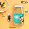 Jiwa Steel Cut Oats | Old Fashioned Oats | Cereal for Porridge | Rich In Protein and Fiber | Make Vegetable Pulao and Risottos | Gluten Free and Wholegrain | 100% Natural | 1 kg view 4