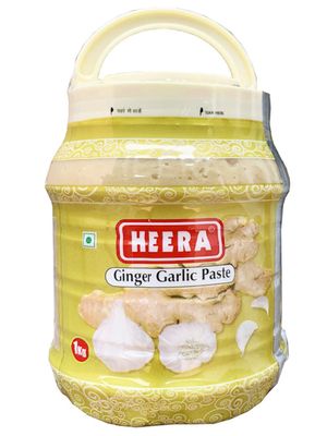HEERA Ginger Garlic Paste 1Kg. Ginger Garlic Paste for Cooking