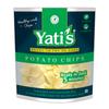 Yati's Dry Potato Chips - Ready to Fry or Bake | Crispy & Crunchy Snack, No Preservatives, Perfect Tea-Time & Party Snack, Fully Falahari for Fasting | 1 Kg - Pack of 2 (500g x 2) view 1