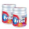 Orbit Mixed Fruit Sugarfree Chewing Gum | Chewing Gums for Clean and Healthy Teeth | Pocket-Friendly & Easy to Carry Pot Pack |59.4g | Pack of 2 view 1