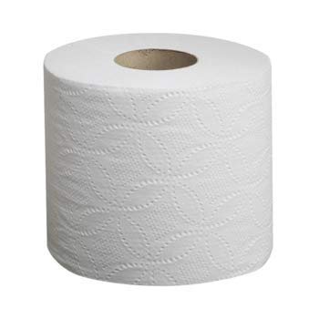 AG E-Com Toilet Paper/Tissue Roll 6 Rolls (White)