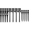 12 Pieces Electric Shaver Razor Clipper Cleaning Brush Shaver Nylon Bristles Electric Razor Duster Cleaner Brush, 3 Sizes view 1