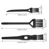 12 Pieces Electric Shaver Razor Clipper Cleaning Brush Shaver Nylon Bristles Electric Razor Duster Cleaner Brush, 3 Sizes view 2