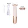 Finishing Touch Flawless Unisex Nu Razor Electric Shaver With Hypoallergenic 18K Gold Plated Shaving Heads - Rechargeable. view 2