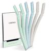 ENNVA Eyebrow Razor for Women | Dermaplane Facial Razor for Women Face | Hair Trimmer Face Razor for Women Body Use | Multipurpose Facial Hair Removal Disposable Blades Eyebrow Shaper Tool - 6pcs view 1
