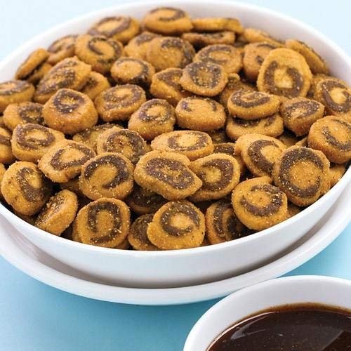Anuvan Feel The Utsav Special Mini Bhakarwadi- - Ready to Eat Snack - Indian Namkeen 1000G.