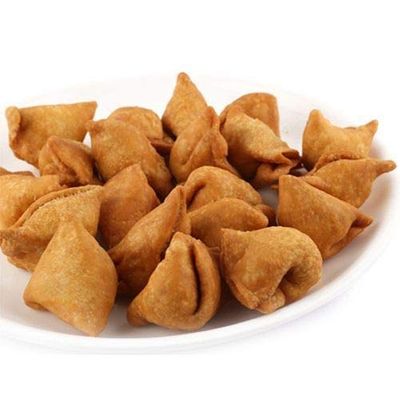 Anuvan Feel The Utsav Ready to Eat Super Tasty Mini Dry samosa, BEST Homemade Small Moong Daal Samose | Indian Namkeen Nashta 1000G