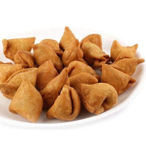 Anuvan Feel The Utsav Ready to Eat Super Tasty Mini Dry samosa, BEST Homemade Small Moong Daal Samose | Indian Namkeen Nashta 1000G
