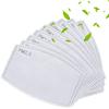 10 PCS Adult PM2.5 Activated Carbon Filter 5 Layers Replaceable Anti Haze Filter Paper view 1
