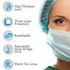 Dyna 3-ply Disposable Surgical Face Mask | Bacterial Filtration > 95% | Non-woven Melt-Blown SMMS | With Nose-Clip and Ear-Loop | Pack of 50 | Blue | Unisex view 4