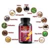 Max Ayurveda Musli Premium Capsules & King Power Ayurvedic Herbal Massage Oil For Men - Combo Pack (30 Capsules + 1 Oil Bottle) view 2