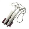 3PCS 12Inch Metal Beads Napkin Clip Chain Bib Holder Baby Elderly Adult Bib Clip Neck Strap Dental Ball Chain Clips Double-end Alligator Clip Clamp Neck Lanyard Strap view 4
