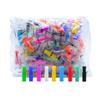 Afoosoo Silicone Straw Tips  100 Pcs Multicolored Reusable Silicone Tip for Metal Straws, Individually Wrapped, Food Grade, Smoothie Drinking Straws view 1
