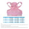 4Size Child Back Support, Adjustable Children Kids Back Waist Shoulder Belt, Anti-Humpback Back Supporting Posture Correction Belt - Pink (S) view 4