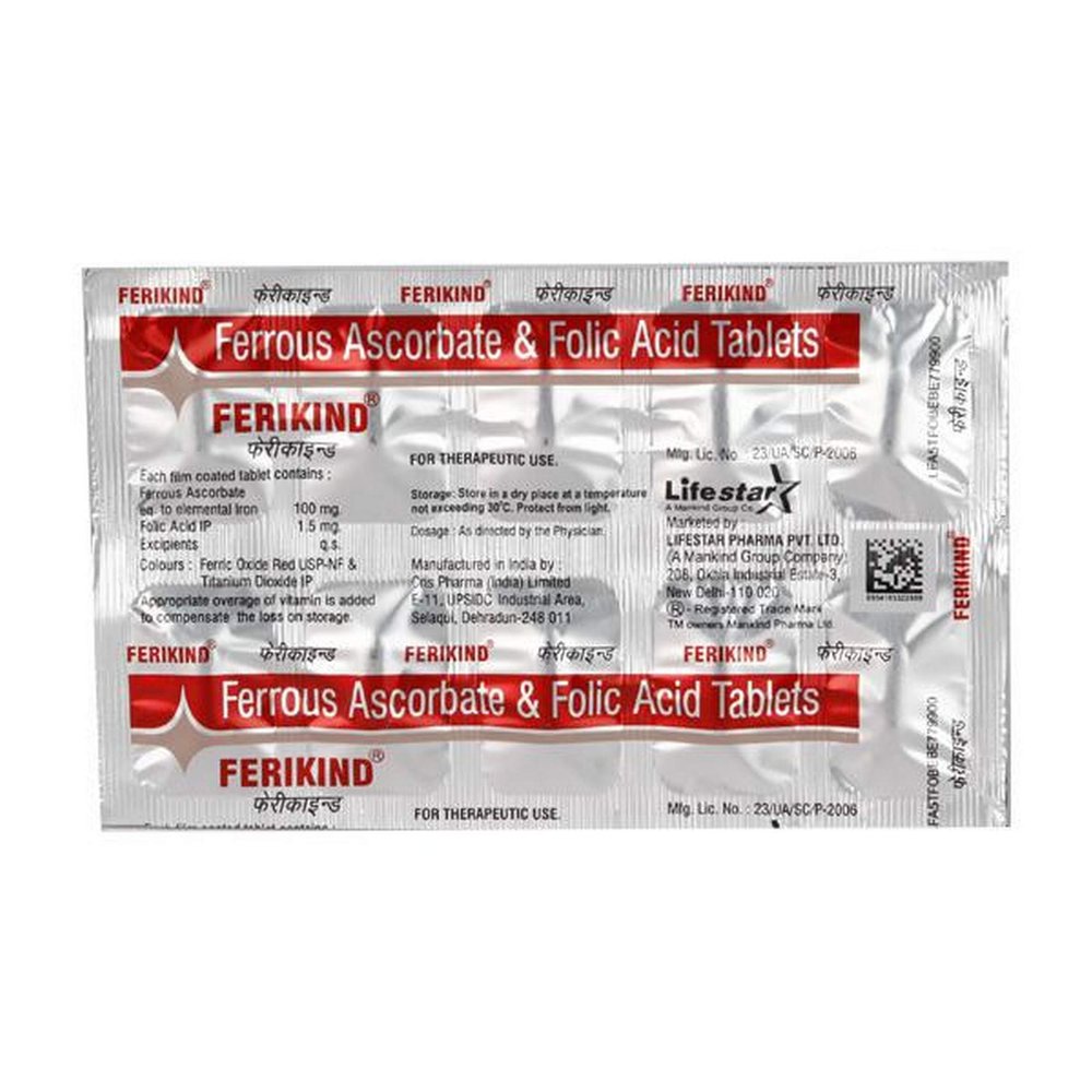 Ferikind - Strip of 10 Tablets