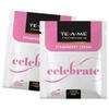 TE-A-ME Celebrate Strawberry Cream Tea, 25 Bags (Pack of 4) | Fruit Tea | Sugar Free | 100 tb view 4