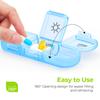 AUVON Weekly Pill Organizer 3-Times-A-Day, Portable 7 Day Pill Box Case with Large Separate Compartments to Hold Medication, Vitamins, Fish Oil and Supplements view 2