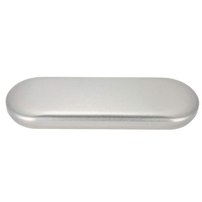ANGGREK Tweezers Case Professional Storage Box Eyelash Extension Makeup Tool Organizer Case for Eyelashes Tweezers Scissors Lash Brush Eyeliner (Silver)